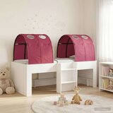  Krevet s Tunnels 3 kom. Bijela i crvena Konstruirano drvo 193 x 96,1 x 68,5 cm | Shoptok.si