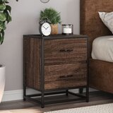vidaXL Noćni ormarići 2 kom boja hrasta 40x31x50 cm konstruirano drvo Cijene