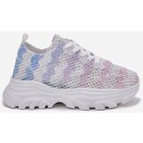 Boto Women's Sneakers With Crochet Upper Multicolor Jelhiris | shoptok.hr