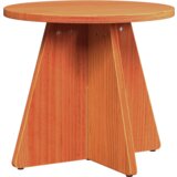 3 Klubska miza 3 pcs Voščeno rjava 49 x 49 x 30 cm Trdna borovina, (5000073419) | Shoptok.si