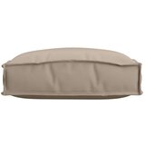 Vanjski jastučić Set od 4 Taupe Poliester 40 x 40 x 8 cm | shoptok.hr