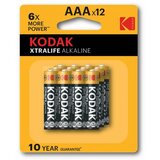 Eastman kodak company kodak alkalne baterije xtralife aaa/6+6kom ( 30418479 ) cene