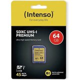 Intenso SD Card 64GB UHS-I Premium 3421490 | Eponuda.com