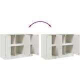 vidaXL Komoda bijela 99 x 39 x 73 cm čelična | shoptok.hr