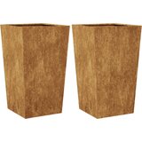 Furnova Garden Planters 2 kosa 45x45x75 cm Weathering Steel, (21919863) | Shoptok.si