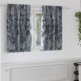 vidaXL žamete zavese 2 kosa z očesi Siva 140x140 cm Cene