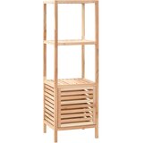 vidaXL Kopalniška omara za shranjevanje orehovina 39,5x35,5x123 cm Cene