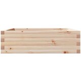  Vrtno cvetlično korito 80x80x23 cm trdna borovina | Shoptok.si