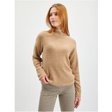 Orsay Light Brown Womens Patterned Sweater - Women Cijene