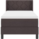  Postelja boxspring z vzmetnico Temno rjava 80 x 200 cm, (5000127537) | Shoptok.si