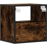 vidaXL Zidni noćni ormarići 2 kom dimljeni hrast 40x31x39,5 cm | shoptok.hr