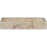 vidaXL Zidni umivaonik krem 38 x 24 x 6,5 cm mramorni | shoptok.hr