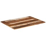  Pravokutna stolna ploča 60 x 80 cm 15 - 16 mm obnovljeno drvo | shoptok.hr