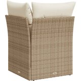  Kutna vrtna sofa s jastucima bež od poliratana | shoptok.hr