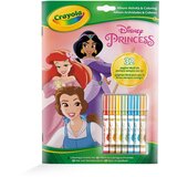 Menart Toys Crayola Disney Princess - Pobarvanka z nalogami in flomastri, (21668823) | Shoptok.si