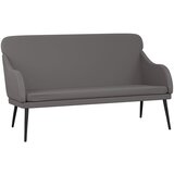  Klupa siva 110 x 76 x 80 cm od umjetne kože | shoptok.hr