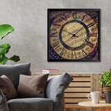 Wallity Dekorativni zidni sat STMDF1728873, 45x45 cm | ePonuda.com