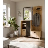 Premium Living Predsoba Jytana, Barva Hrasta, Črna | Shoptok.si