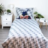 Jerry Fabrics Enojna bombažna otroška posteljnina 140x200 cm Naruto "Grey" – | Shoptok.si