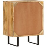  Komoda s 2 vrata 55 x 35 x 70 cm od masivnog drva manga | Eponuda.ba