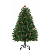  Umjetno božićno drvce Zelena 150 cm PVC i metal | shoptok.hr
