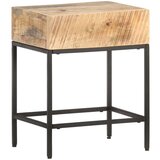 vidaXL Stranska mizica 40x30x50 cm trden robusten mangov les | Shoptok.si