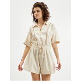 Orsay Beige Women's Linen Jumpsuit - Women Cijene