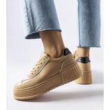 Gemre Beige platform sneakers Seluci | Shoptok.si