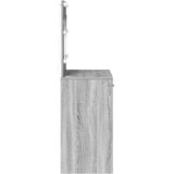  Toaletni stol Siva Sonoma 78,5 x 41 x 135 cm Konstruirano drvo | shoptok.hr