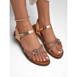 Resti Women's Sandals with Decorative Rhinestones Bella Shine Cene