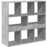 Maison Chic Paravan - Pregrada - Sobne pregrade za prostor betonsko siva 100x33x94,5 cm inženirski les, (22111481) | Shoptok.si