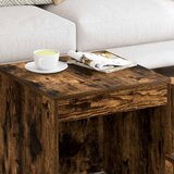  Uklapajući stolići boja dimljenog hrasta 3kom konstruirano drvo | shoptok.hr