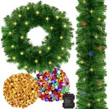 springos svjetleća girlanda 300 cm, zelena | shoptok.hr