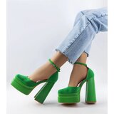 Gemre Green high block heel pumps Romines | Eponuda.ba