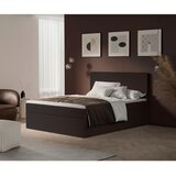 Livetastic POSTELJA Z VZMETNICO 140 cm x 200 cm , tekstil rjava | Shoptok.si
