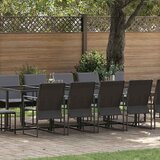  Vrtni set za objed 15 pcs Crna Čelik | shoptok.hr