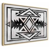  Slika - Ethnic Pattern (1 Part) Wide 120x80 U prirodnom drvenom okviru | shoptok.hr