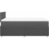  Krevet s oprugama i madracem tamnosivi 120 x 200 cm od tkanine | shoptok.hr