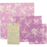 Bee’s Wrap eko "folije" od pčelinjeg voska - početnički set - mimi's purple Cijene
