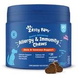 Zesty Paws Senior Allergy & Immunity priboljški z lososom - Varčno pakiranje: 2 x 90 žvečilnih tablet Cene
