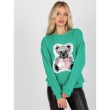 LAKERTA Blouse-LK-BZ-509067-1.27-turquoise | Shoptok.si