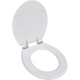 vidaXL Sjedalo za WC školjku MDF tiho zatvaranje i jednostavni dizajn | shoptok.hr