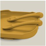 Interbaby silikonski set pribora za jelo Earth Ocher | shoptok.hr