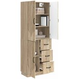  Set ormara 2 kom. Hrast sonoma Konstruirano drvo Smeđa 66 x 34,5 x 87 cm | shoptok.hr