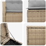  Set sofe 7 kom. Bež i svijetlo siva 120 x 62 x 69 cm | Shoptok.si
