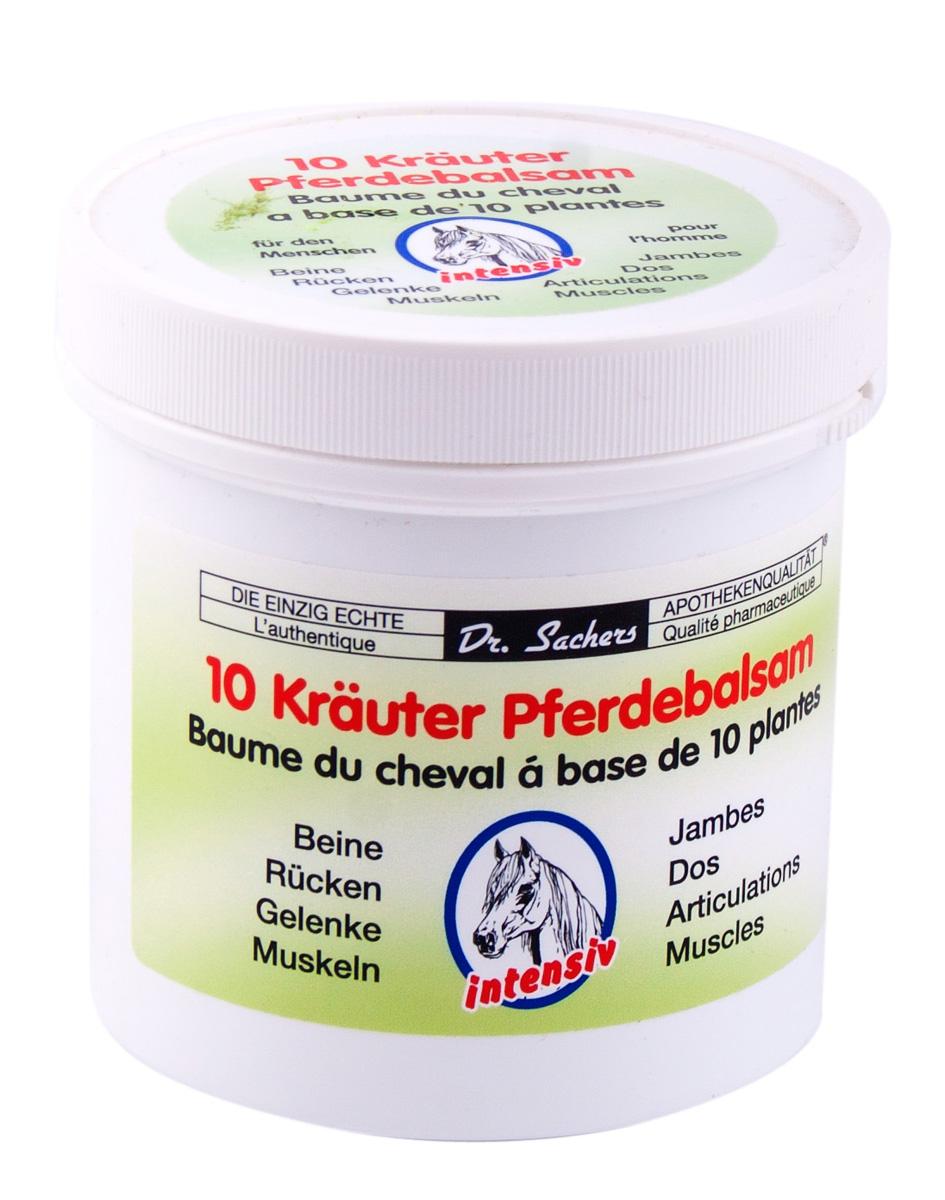 10 Kräuter Pferdebalsam intenzivno mazilo Dr. Sacher's 250ml