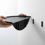 YAMAZAKI Crna metalna polica 40 cm Tower – | shoptok.hr