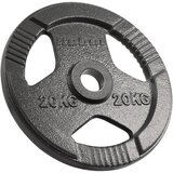 Rebel ACTIVE Liveni gvozdeni olimpijski teg ploča singl 20kg / 51mm RBA-2143-20 | Eponuda.com