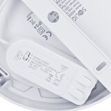 solight WD240-S - LED panel 2u1 LED/12W/230V 3000/4000/6000K prečnik 17 cm IP54 srebrni | Eponuda.com