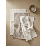 Sinsay Set kuhinjskih krpa s cvjetnim motivom, 3 kom | shoptok.hr